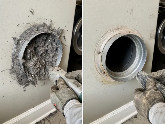 Professional clogged vent cleaning by Sanford Dryer Vent Cleaning in Sanford