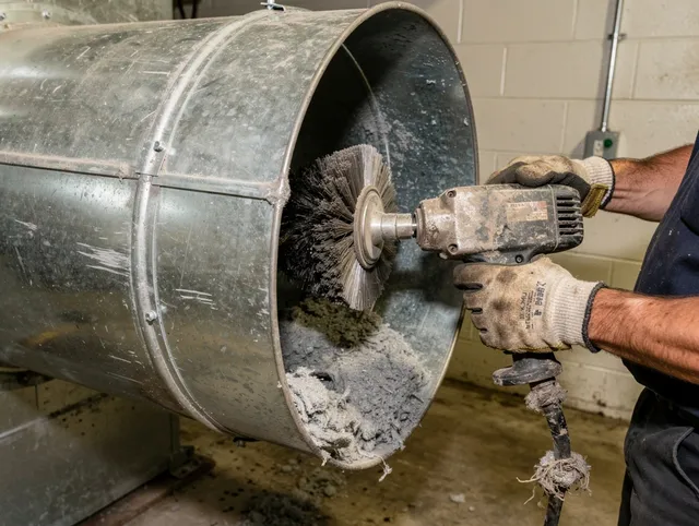 Industrial-grade dryer vent cleaning by Sanford Dryer Vent Cleaning in Sanford