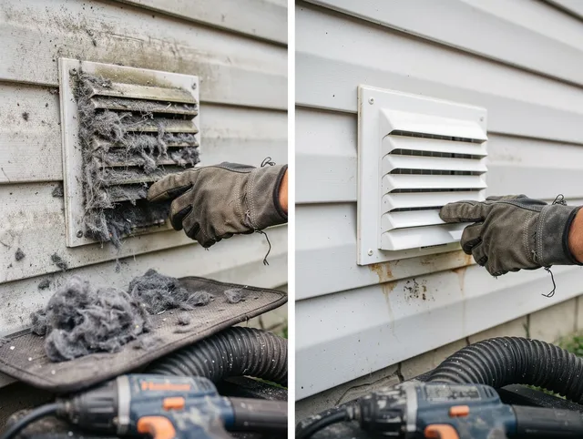Residential dryer vent cleaning by Sanford Dryer Vent Cleaning in Sanford